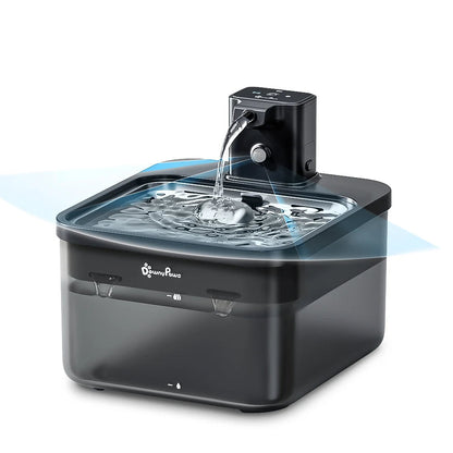 Draadloze drinkfontein met sensor voor katten en honden | Pawdrate