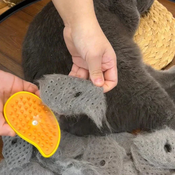 Fleur | Verzorgingstool met stoom en massageborstel voor huisdieren