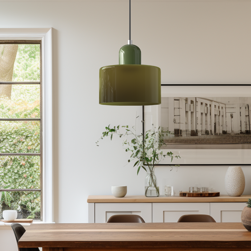 Hanglamp glazen bol nordic minimalistisch industrieel | Meloro