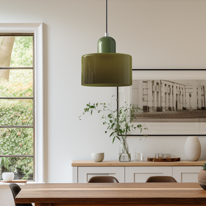 Hanglamp glazen bol nordic minimalistisch industrieel | Meloro