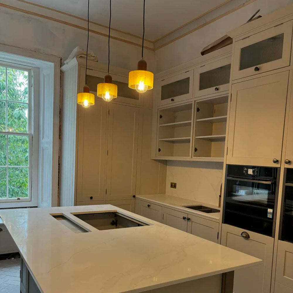 Hanglamp glazen bol nordic minimalistisch industrieel | Meloro