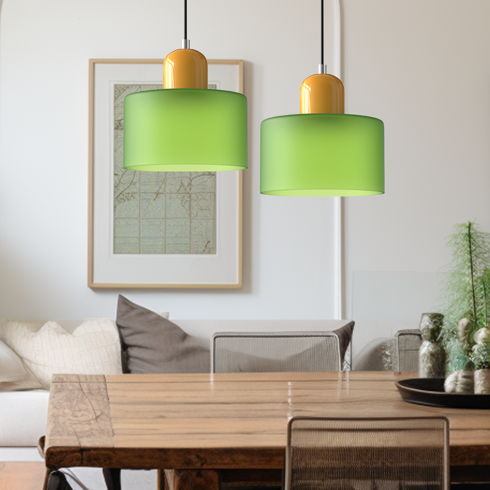 Hanglamp glazen bol nordic minimalistisch industrieel | Meloro