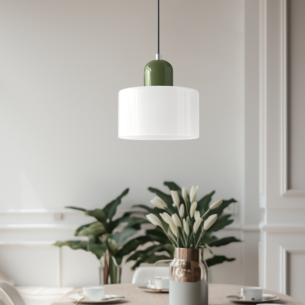 Hanglamp glazen bol nordic minimalistisch industrieel | Meloro