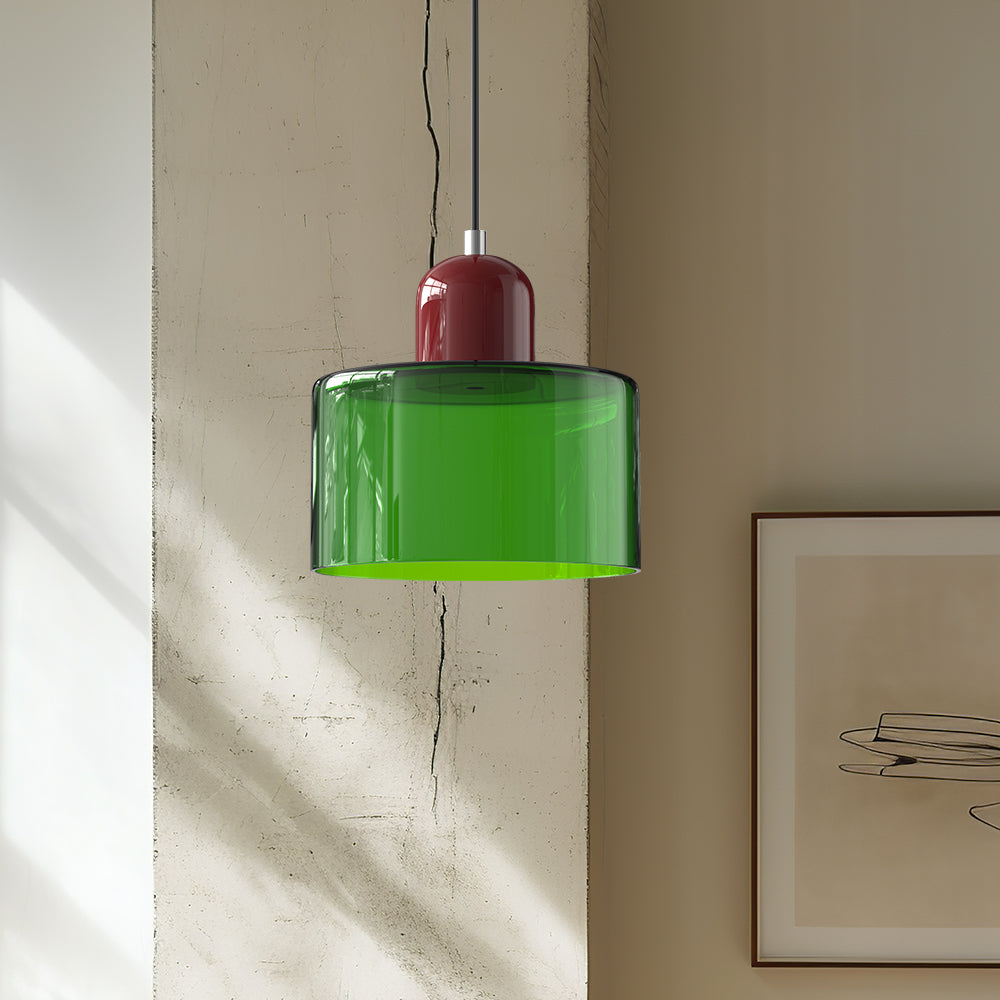 Hanglamp glazen bol nordic minimalistisch industrieel | Meloro