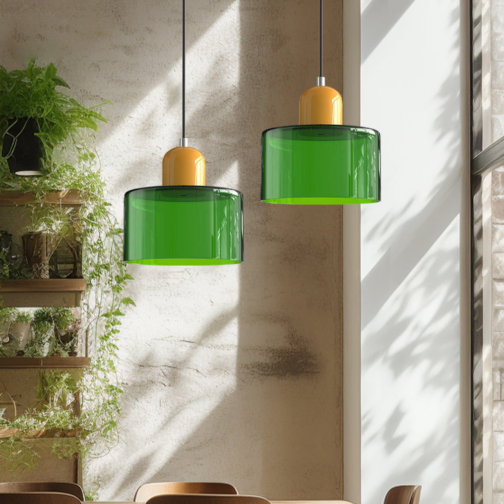 Hanglamp glazen bol nordic minimalistisch industrieel | Meloro