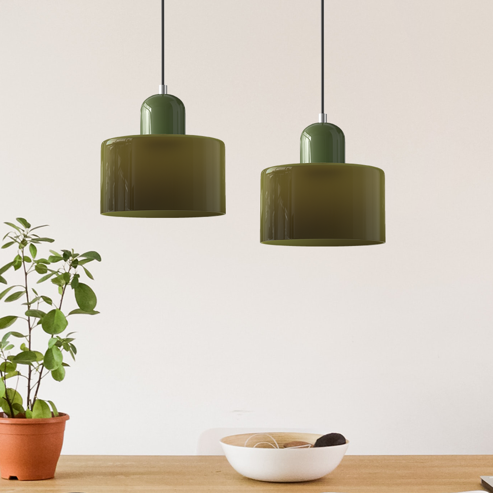 Hanglamp glazen bol nordic minimalistisch industrieel | Meloro
