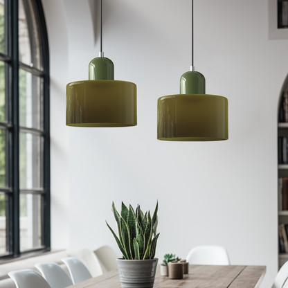 Hanglamp glazen bol nordic minimalistisch industrieel | Meloro