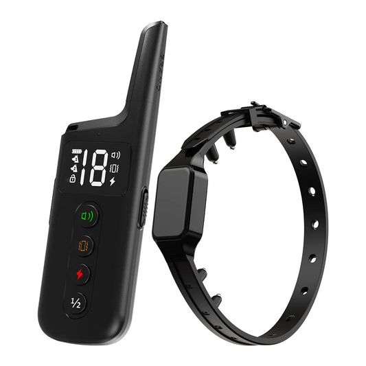 Hondenhalsband met tril en piepfunctie voor honden | Voltix Pro