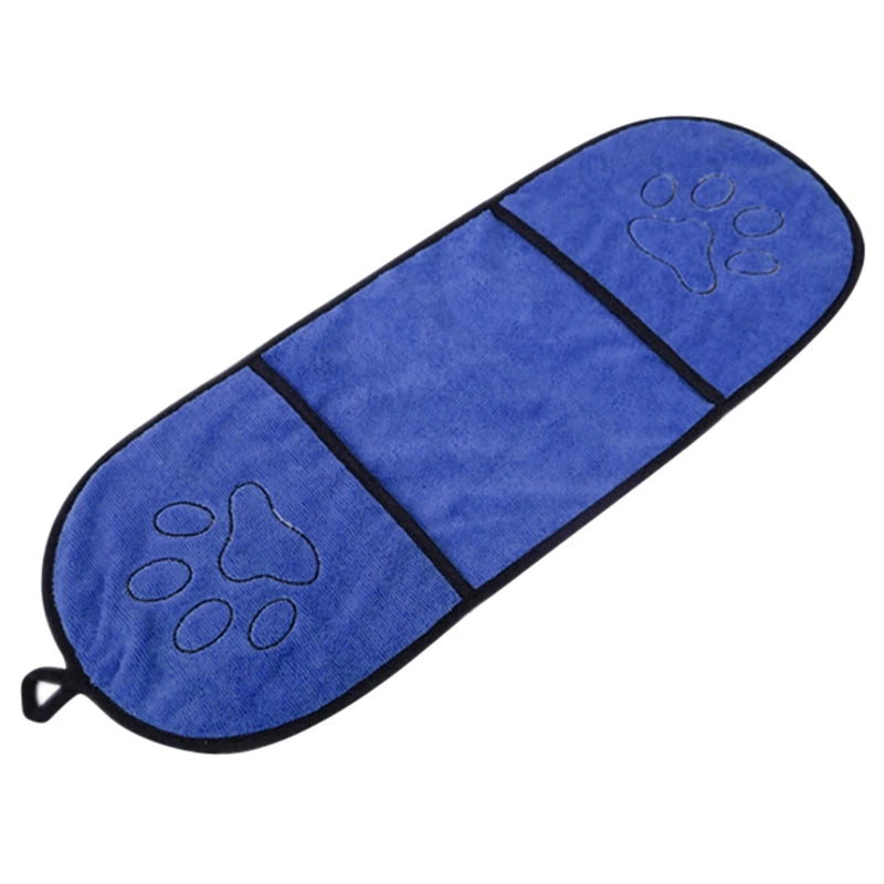 Hondenhanddoek microvezel met insteekzakken | PawDrape