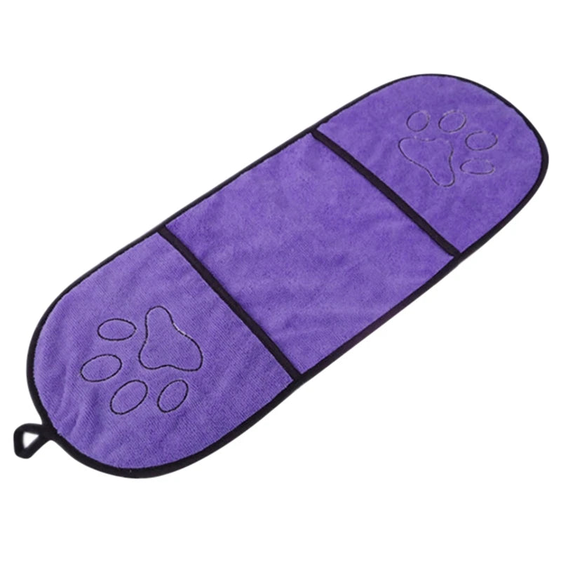 Hondenhanddoek microvezel met insteekzakken | PawDrape