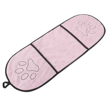 Hondenhanddoek microvezel met insteekzakken | PawDrape