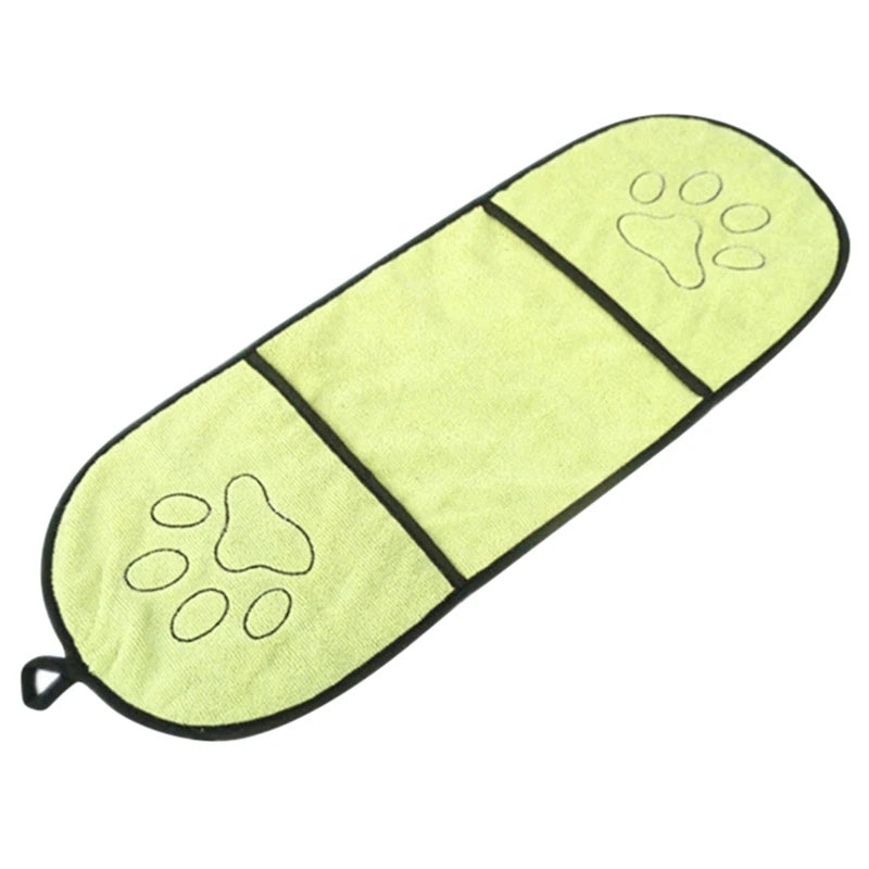 Hondenhanddoek microvezel met insteekzakken | PawDrape