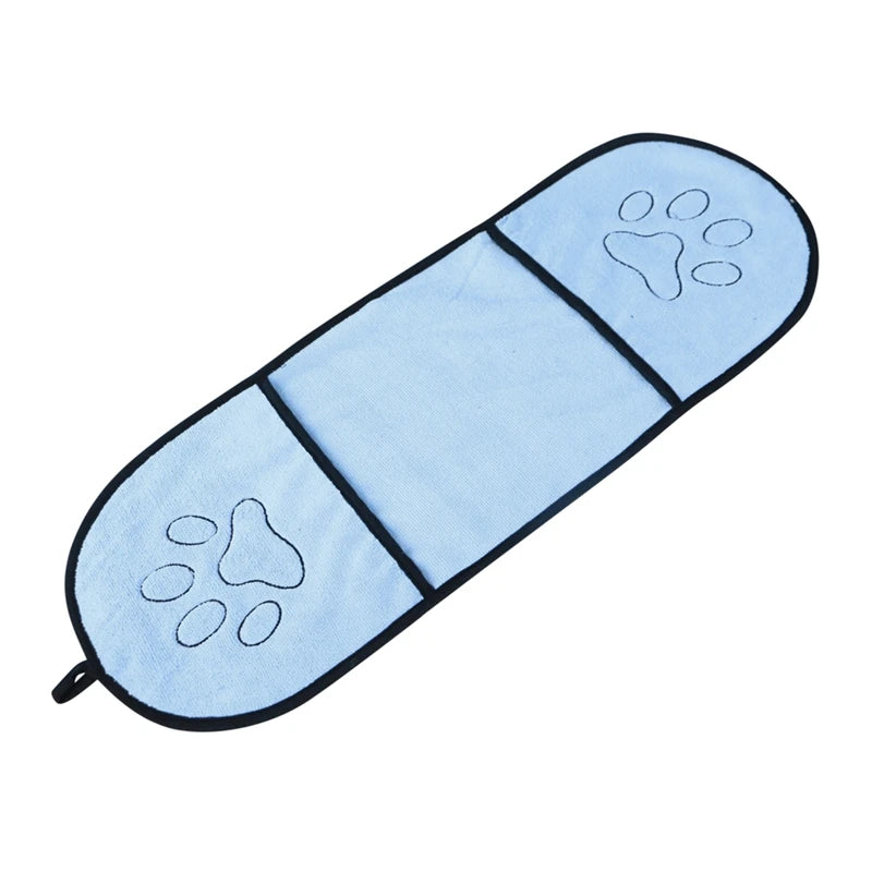 Hondenhanddoek microvezel met insteekzakken | PawDrape