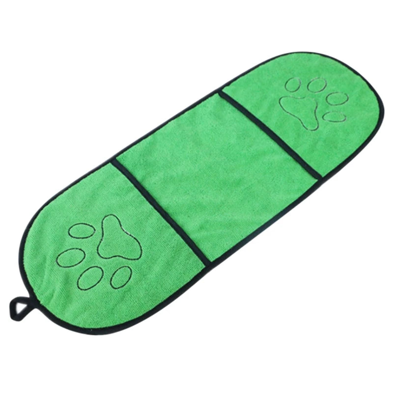 Hondenhanddoek microvezel met insteekzakken | PawDrape