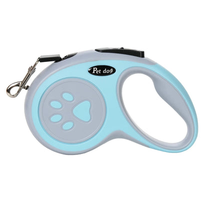 Hondenriem met automatische oprolfunctie 3-5 meter nylon | Pawlon