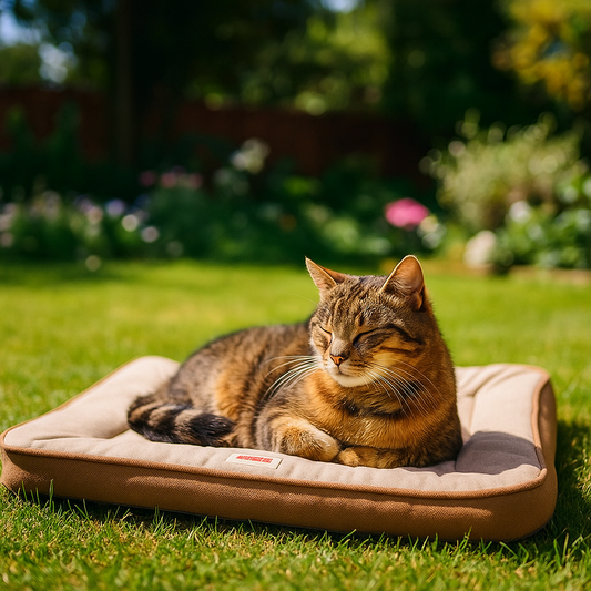 Isolerend kattenbed 4-seizoenen voor warme en koele nachten | Nestline