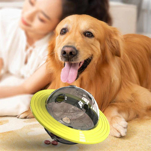 Javi Interactief UFO-vormig voerspeelgoed voor honden