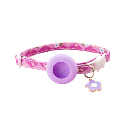 Kattenhalsband met AirTag-houder voor buitengebruik | Tracksy
