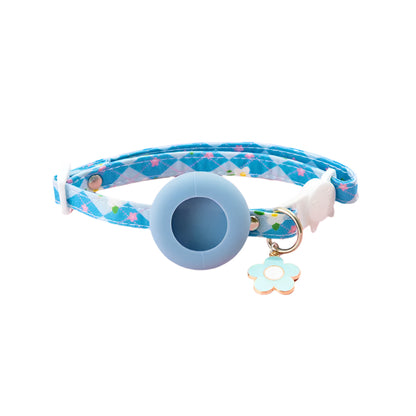 Kattenhalsband met AirTag-houder voor buitengebruik | Tracksy