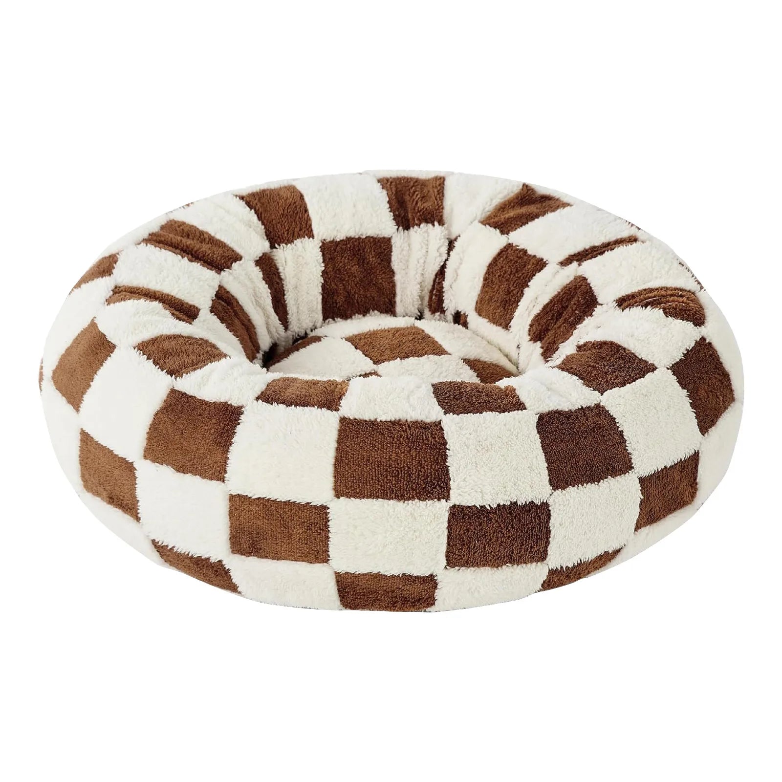 Kattenmand pluche met ronde vorm en wasbare hoes | Miarro