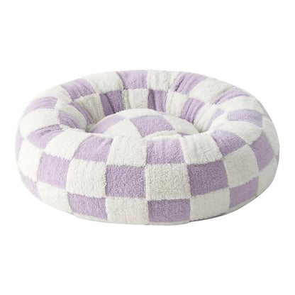 Kattenmand pluche met ronde vorm en wasbare hoes | Miarro