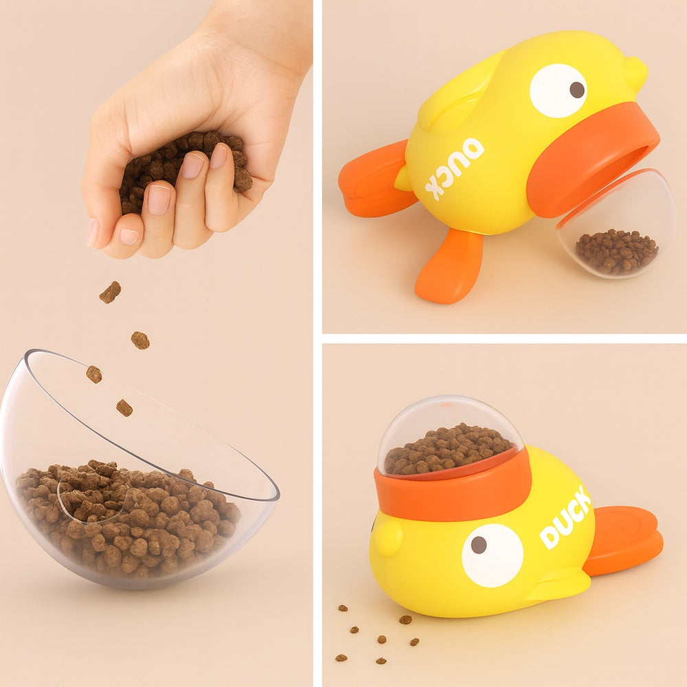 Kattenspeelgoed interactief met snackdispenser en slowfeeder functie | Zenvio