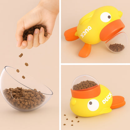 Kattenspeelgoed interactief met snackdispenser en slowfeeder functie | Zenvio
