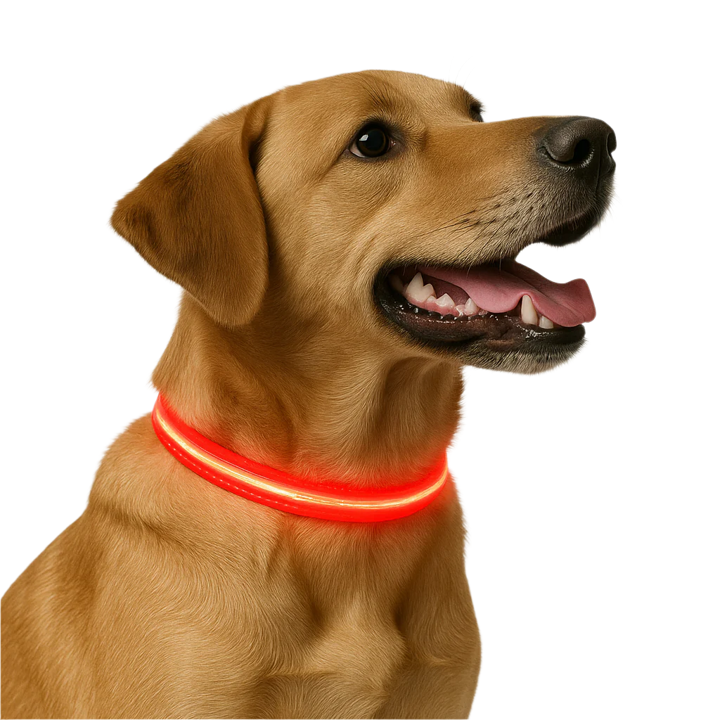 Miro | LED Hondenhalsband Voor Avondwandelingen