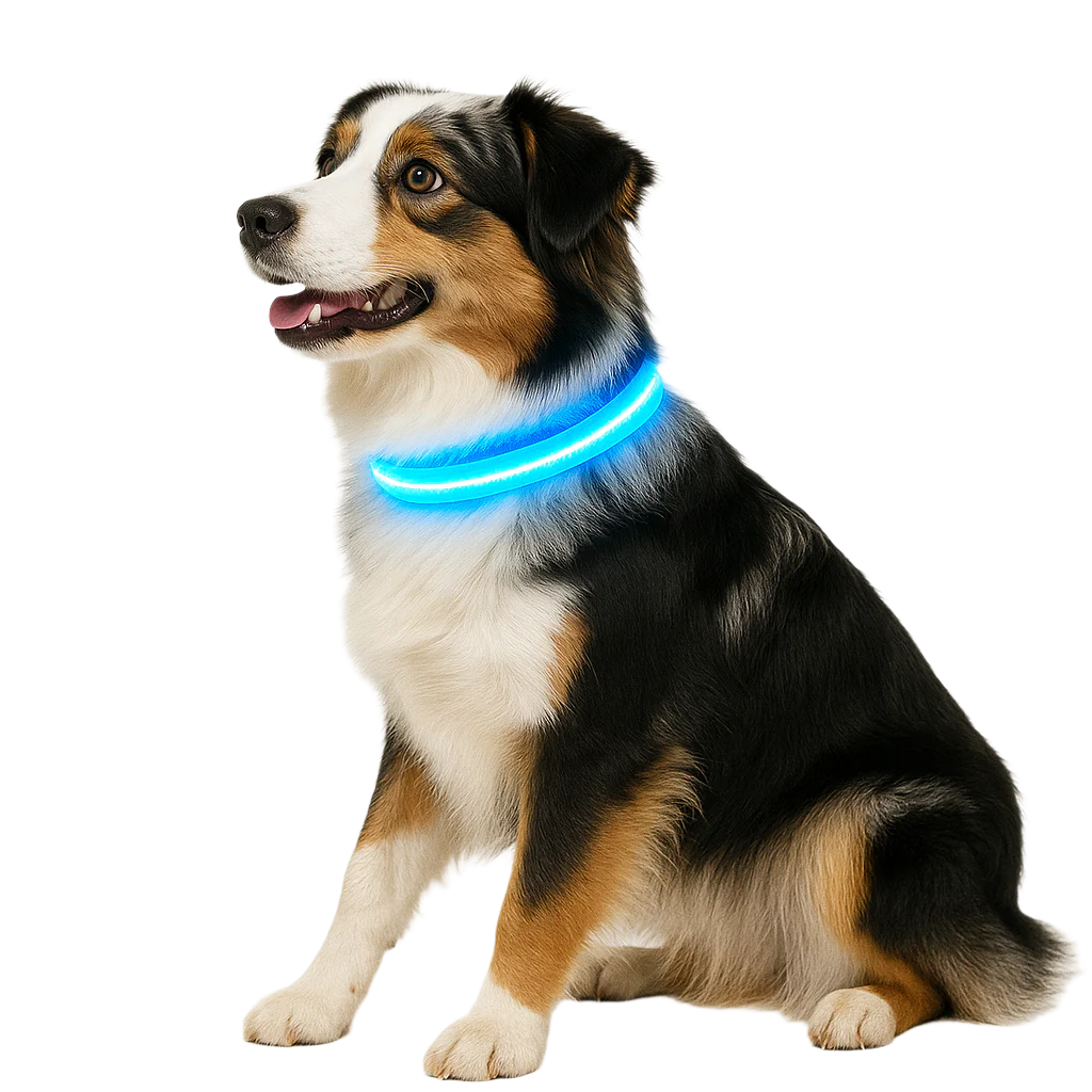 Miro | LED Hondenhalsband Voor Avondwandelingen