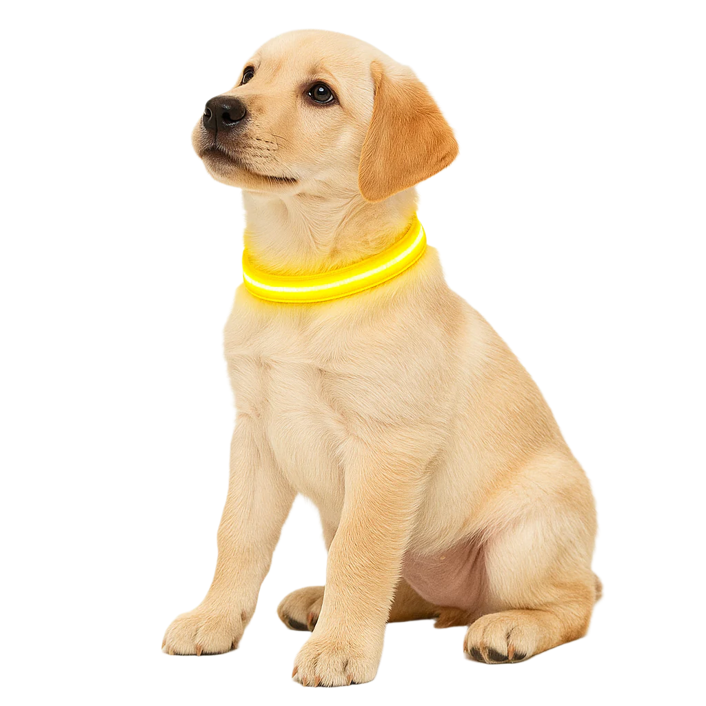 Miro | LED Hondenhalsband Voor Avondwandelingen