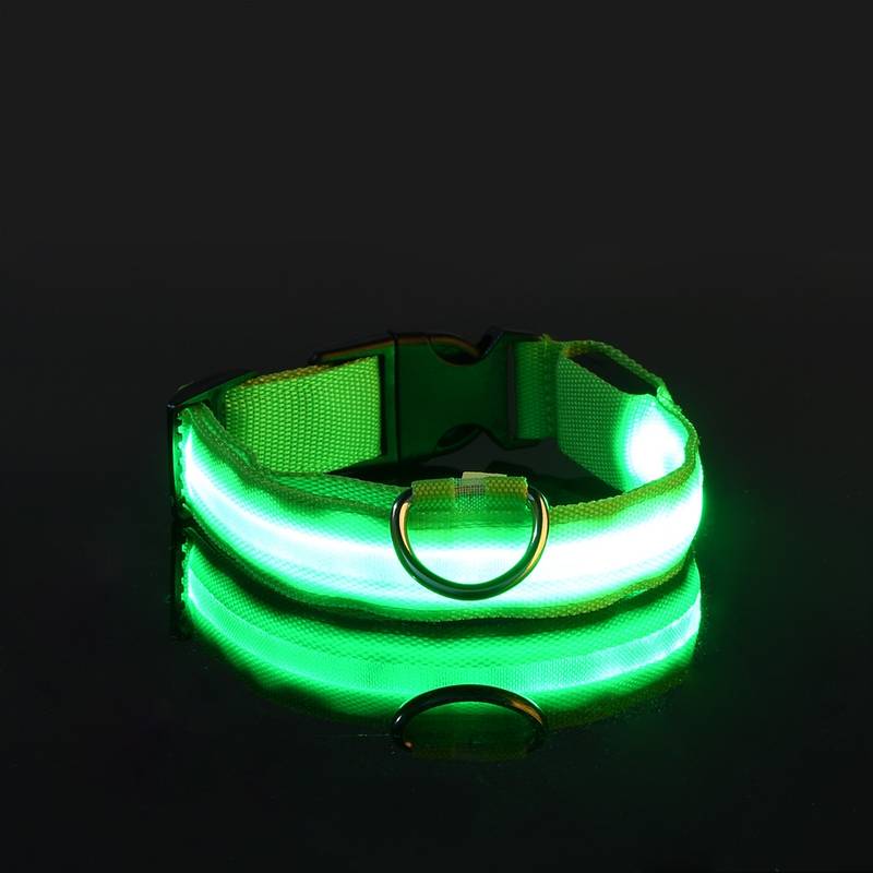 Miro LED Hondenhalsband Voor Avondwandelingen