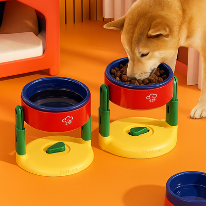 Noor | Verstelbare voerbak voor honden en katten – stabiel en antislip