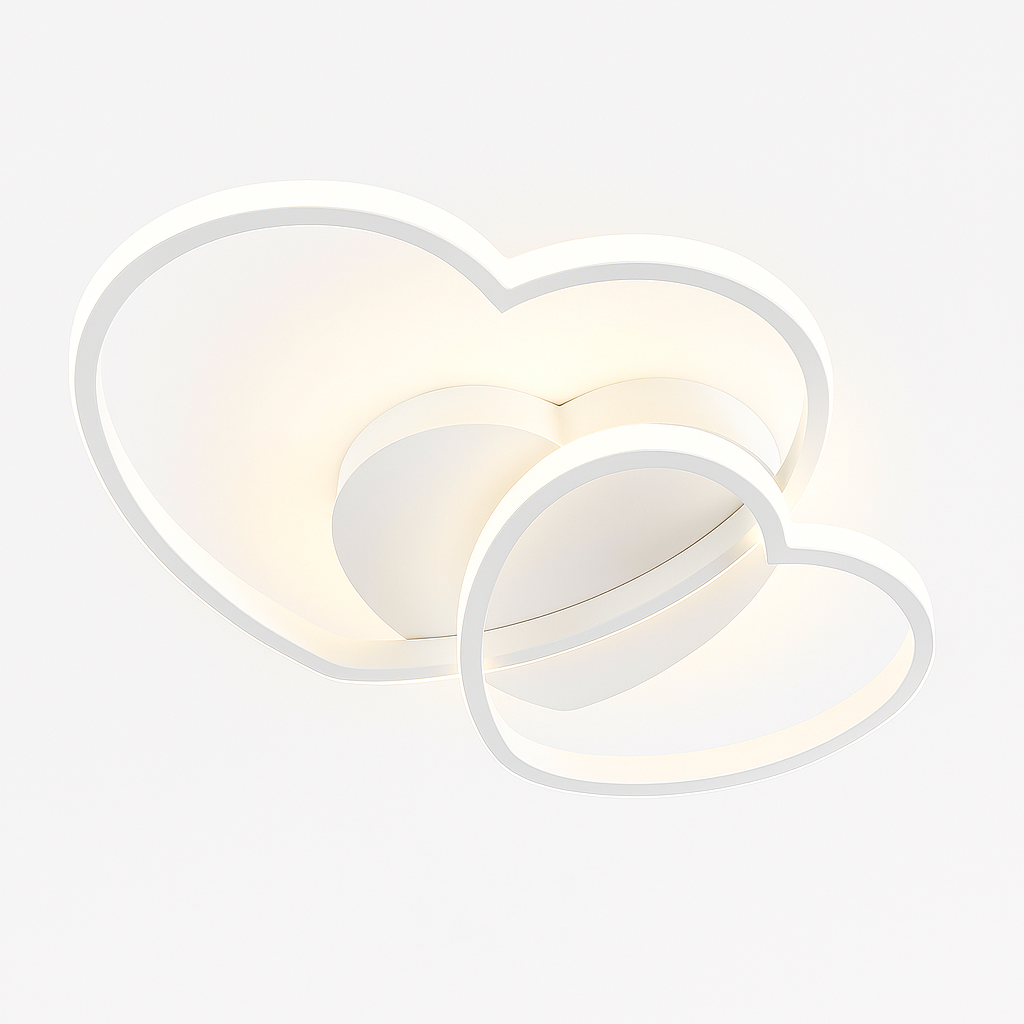 Plafondlamp LED Hartvorm voor Kinderkamer | Lumina