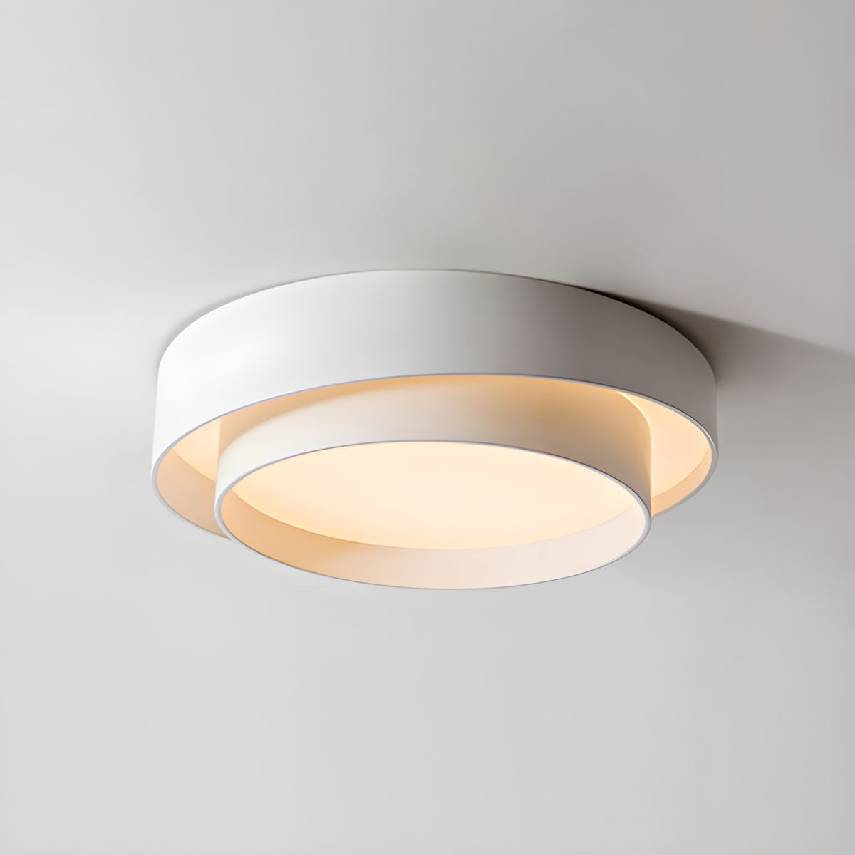 Plafondlamp Met LED Metaal Rond Scandinavische Stijl | Orsian