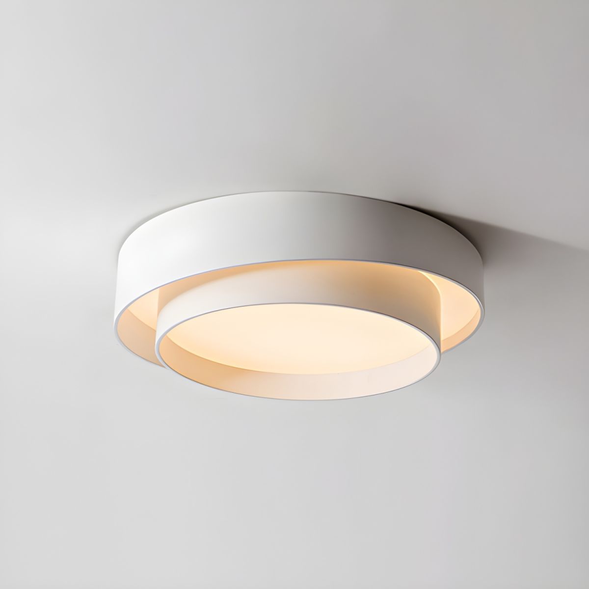 Plafondlamp Met LED Metaal Rond Scandinavische Stijl | Orsian