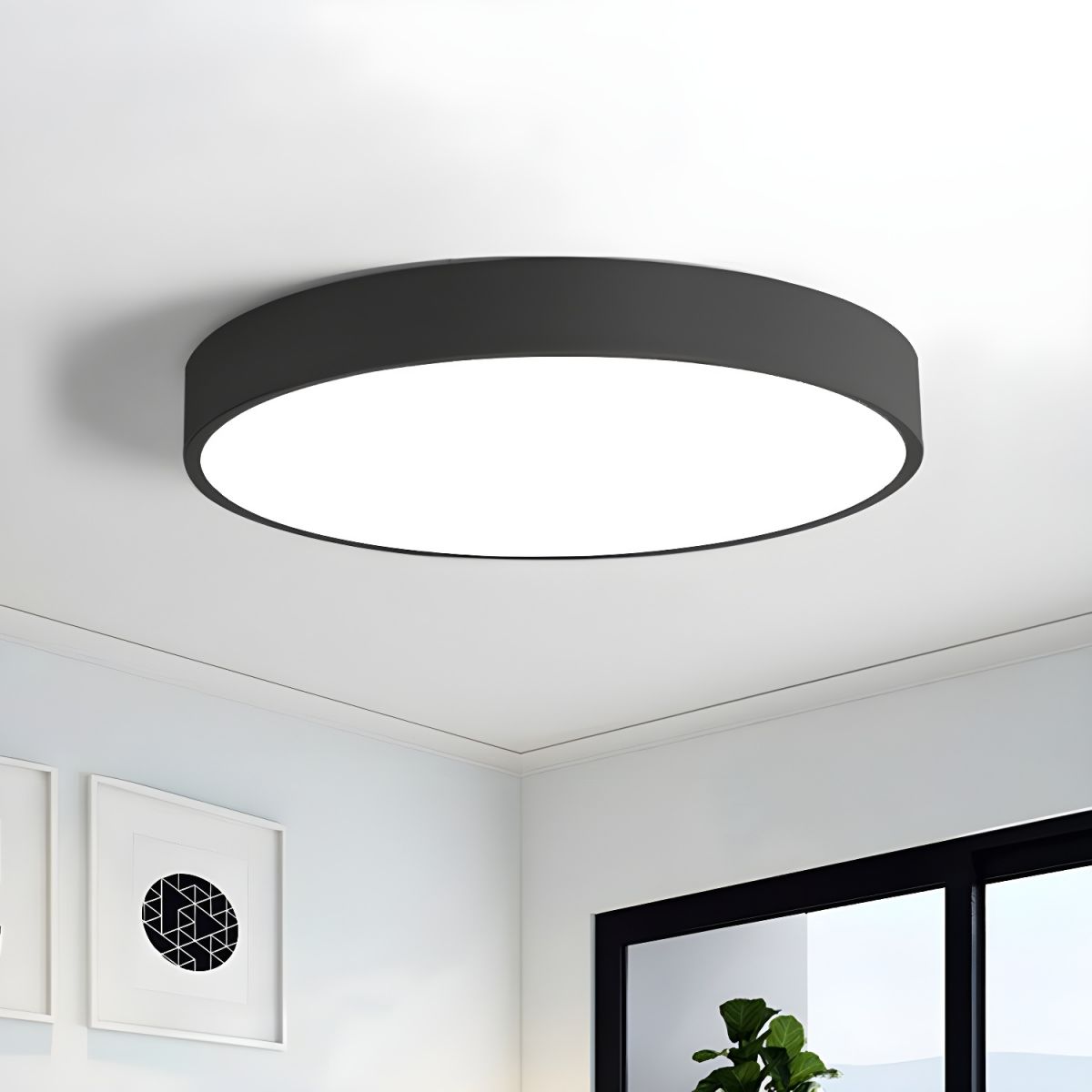 Plafondlamp met LED Noords inbouwmodel | Veyla