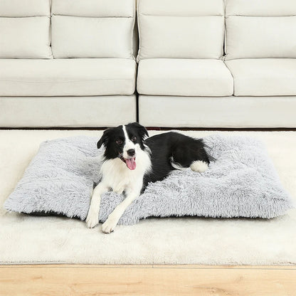 Pluche hondenbed met antislip en opvouwbaar ontwerp | Pawzora