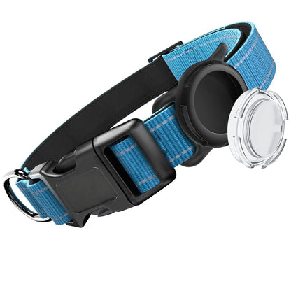 Reflecterende halsband met geïntegreerde AirTag houder | Altorra