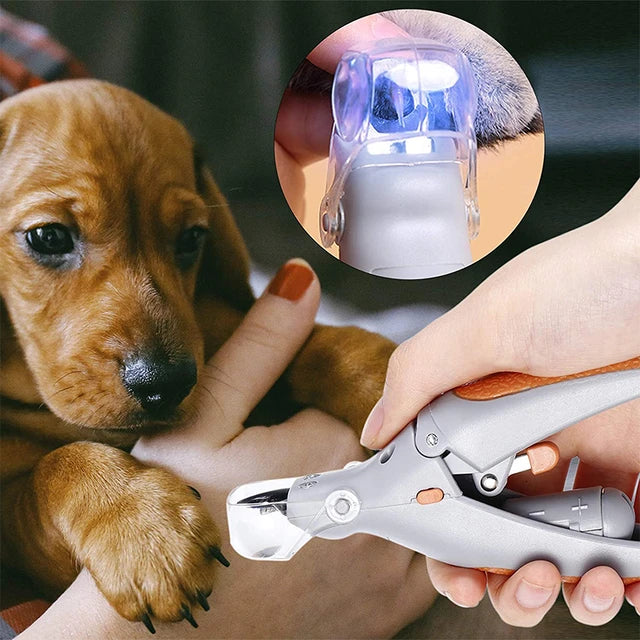 Rosa | Nageltrimmer met LED verlichting voor huisdieren