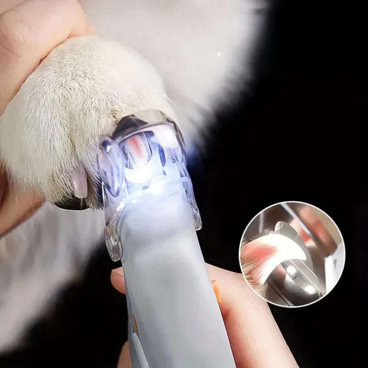 Rosa | Nageltrimmer met LED verlichting voor huisdieren