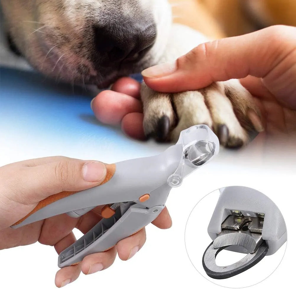 Rosa | Nageltrimmer met LED verlichting voor huisdieren