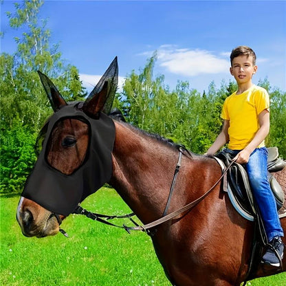 Roxy Paardenmasker met vliegen- en uv-bescherming