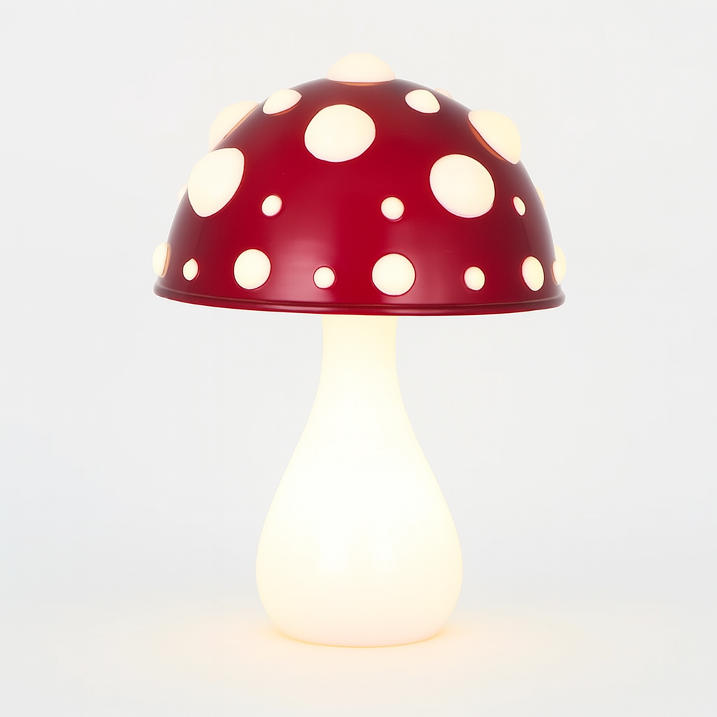 Tafellamp LED Paddenstoelontwerp met Warm Wit Licht | Liora