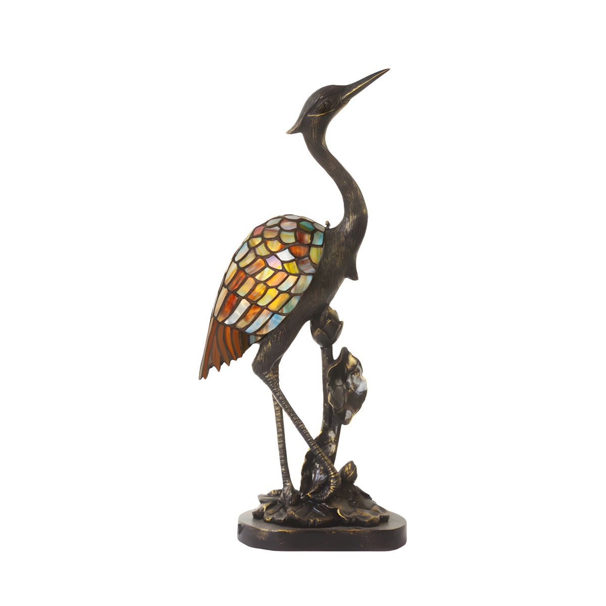 Tafellamp met Glas in Lood Tiffany Stijl | Trivor