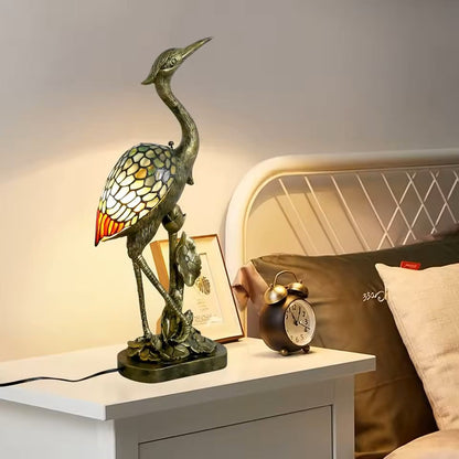 Tafellamp met Glas in Lood Tiffany Stijl | Trivor