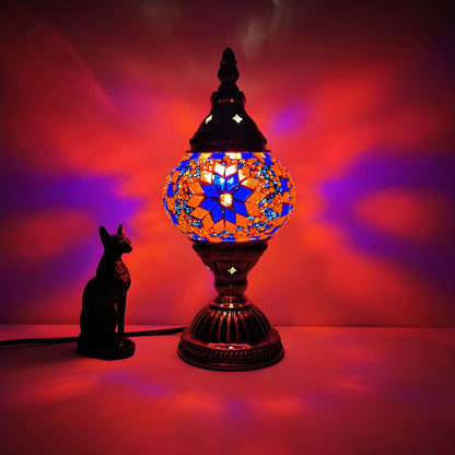 Tafellamp met Glasmozaiek in Oosterse Stijl | Morvani