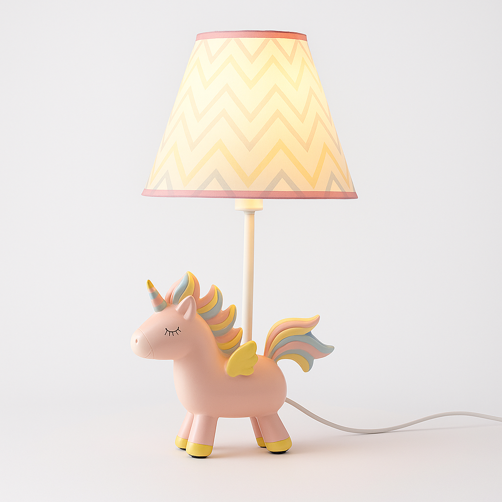 Tafellamp met Hars Eenhoorn Kinderkamer | Estrina