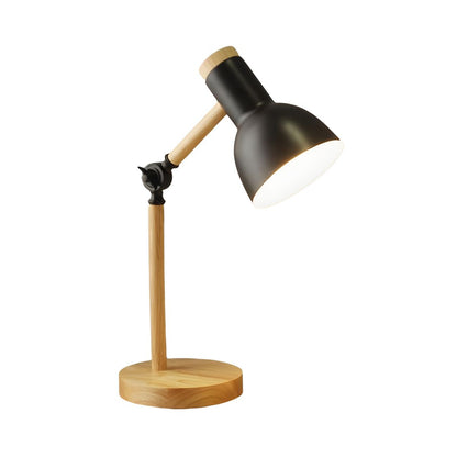 Tafellamp met Houten Arm Scandinavische Macaron Stijl | Loriva