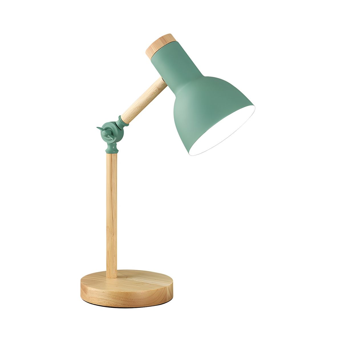 Tafellamp met Houten Arm Scandinavische Macaron Stijl | Loriva