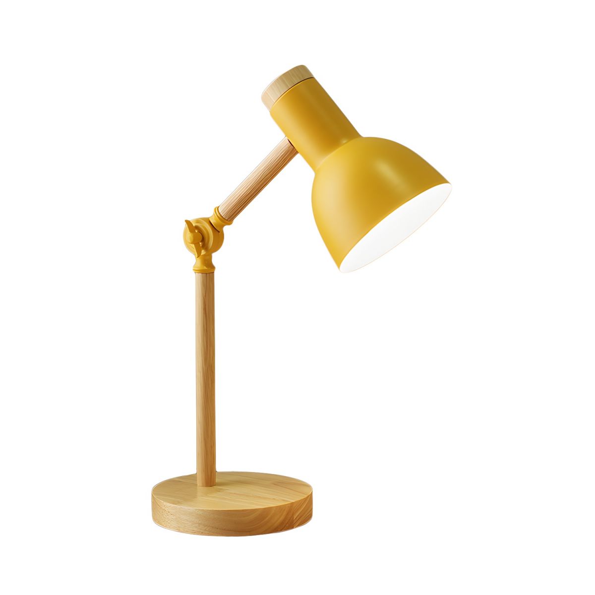 Tafellamp met Houten Arm Scandinavische Macaron Stijl | Loriva